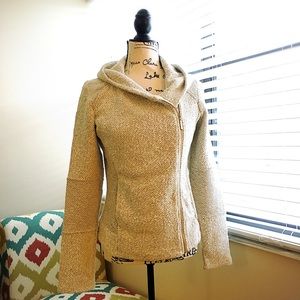 ☘️Lucky Brand Asymmetrical Zip Hood Jacket